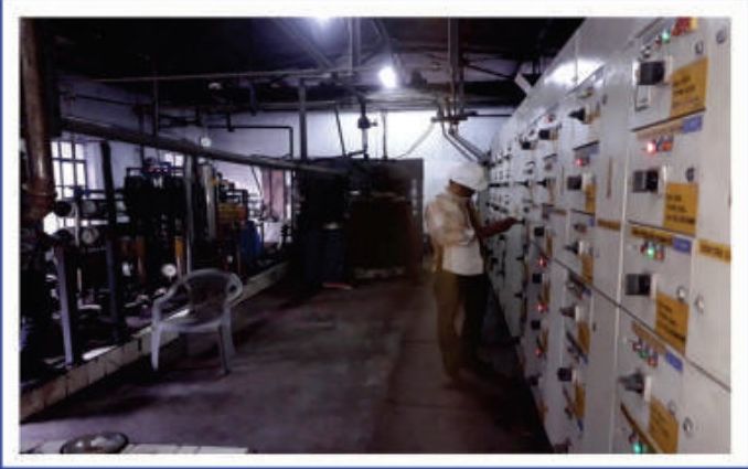 Technical team at Rawdah, Riyadh water plant